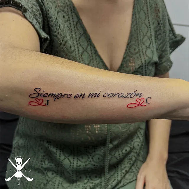 Gambito.Art. Tattoo lettering 4