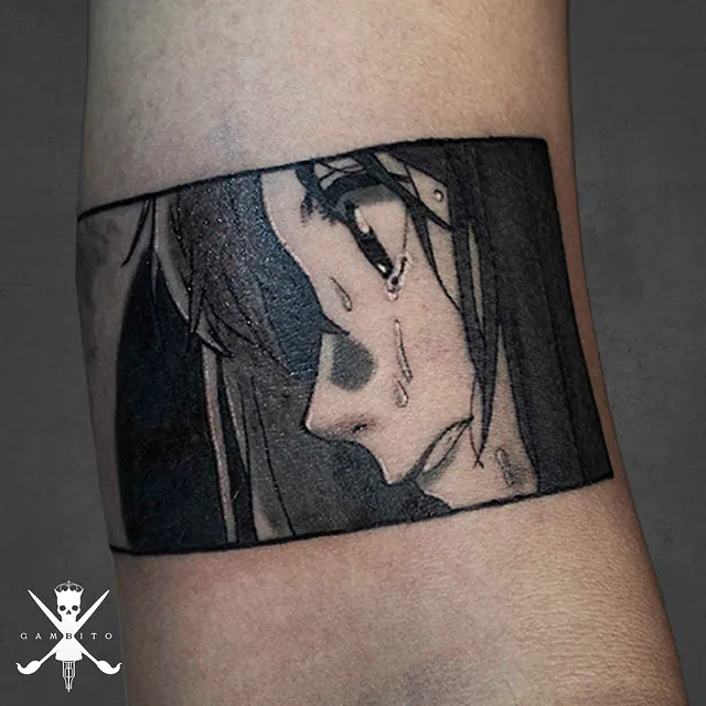 Gambito.Art. Tattoo anime tattoo 4