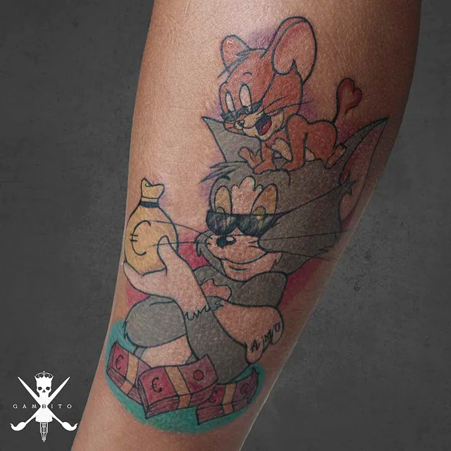 Gambito.Art. Tattoo anime tattoo 9