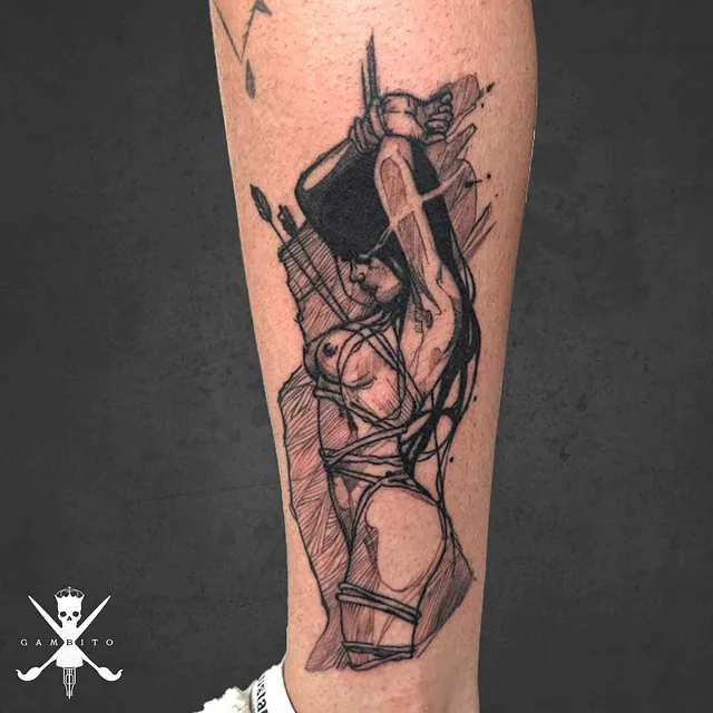 Gambito.Art. Tattoo Blackwork 10