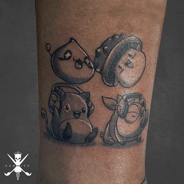 Gambito.Art. Tattoo anime tattoo 3