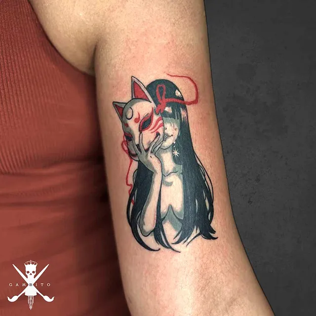 Gambito.Art. Tattoo anime tattoo 14